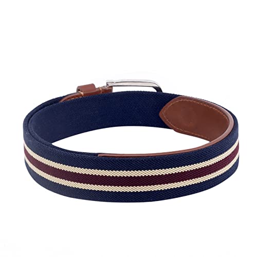 Image of Bacca Bucci Mens Fabric Comfort Stretch Casual Belts