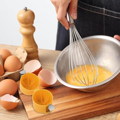 Egg Shell Opener, Egg Opener Tool, Egg Slicer 1PCS, No Mess Easy Egg Opener, Egg Cracker Tool Egg Cracker Separator Tool, Kitchen Baking Tools, Portable Egg Cracking Tool for Home Dorm Kitchen - Image 6