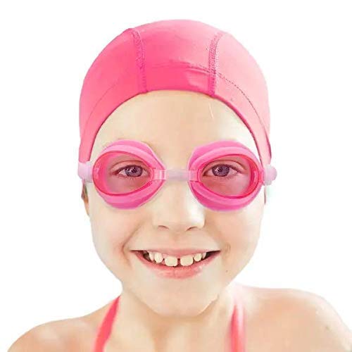 Image of Glan Kids Swimming Pool Accessories Inflatable Combo Summer Swimming Beach Pool Accessories Adults Water Fun Toys (Swimming Goggles and Cap)