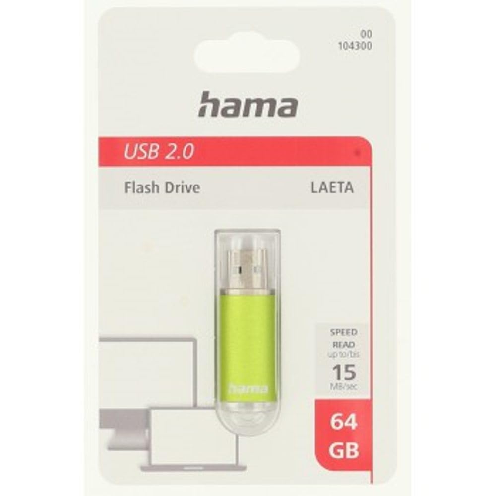 10 USB-Sticks 1 GB – USB 2.0, Grün, Für Datenübertragung, In Box