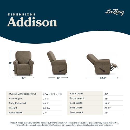 Image of La-Z-Boy Addison Rocking Recliner, Brownstone