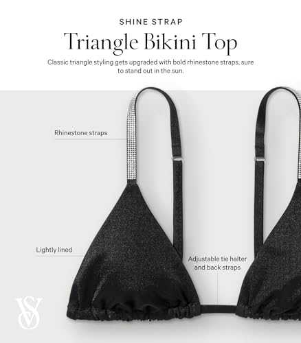 Victoria's Secret Shine Strap Triangle Bikini Top4