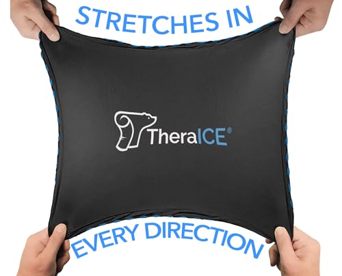Image of TheraICE PROpack Cold Therapy Reusable Cold Gel Ice Pack - Extra Large 12x15 - Great for Muscular Back Pain, Shoulder, Hip Knee - Oversized Multipurpose Cold Icepack for Minor Aches & Pains