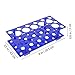 Hohopeti 2pcs Detachable Test Tube Rack Versatile Laboratory Stand for Tubes for Scientific Research Industrial Use Selection Practical Organizer for Clean Workspaces Random Color