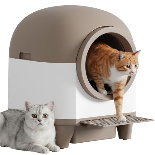 Greesum UltraSmart AutoClean Rake Litter Box (90L, App-Controlled)