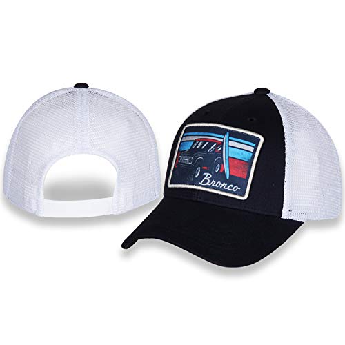 Gorra Snapback Azul y Blanca Bronco Ford miniatura 1