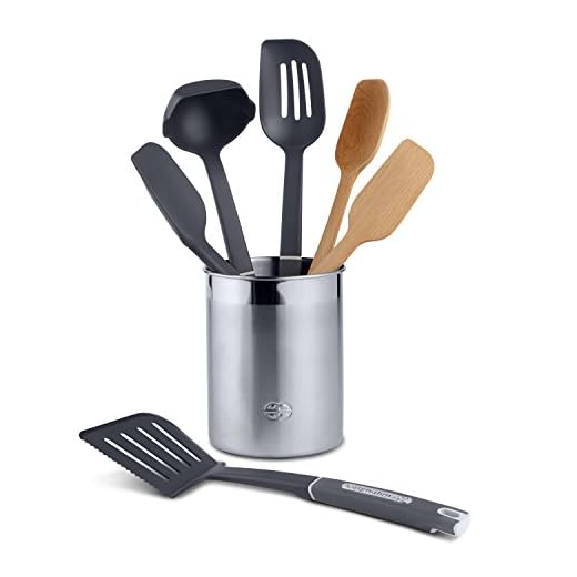 Calphalon 7-Piece Gourmet Mixed Kitchen Utensil Set, 7-pc