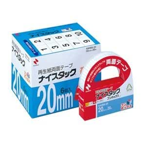 Nichiban Double-Sided Tape Knystack – Strong Hold Tape For Crafts & Displays (10mm X 18m, 12 Rolls)