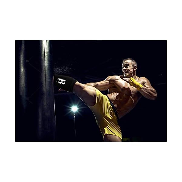 RIMSports-Muay-Thai-Shin-Guards-Kickboxing-Premium-MMA-Shin-Guards-and-Shin-Pads-Ideal-Shin-Guard-for-Shin-Protection-Wrestling-Sparring-Muay-Thai-Kickboxing-Karate RIMSports Muay Thai Shin Guards Kickboxing Premium MMA Shin Guards and Shin Pads Ideal Shin Guard for MMA, Wrestling, Sparring, Muay Thai, Kickboxing & Karate (Black, S/M)