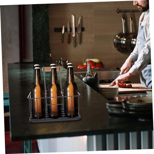 Soporte para botellas de cerveza LALADEFIEE de hierro 1 unidad miniatura 4