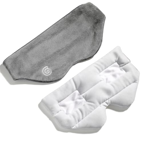 Gravity Blanket Weighted Sleep Mask, Better Sleep and Stress Reduction, Grey, 1 Pound, Made by...