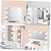 Yardenfun 1set USB Makeup Mirror Light Led Bulbs Color Settings Easy Install Vanity Lighting for Makeup in Dark Environments No Tools Required