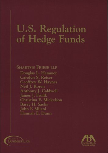 U.S. Regulations of Hedge Funds