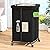150L Laundry Hamper with Wheels, Rolling Laundry Basket with Metal Frame and Removable Bag, Large & Tall Dirty Clothes Hampers for Bedroom Aesthetic, Laundry Room, Bathroom, Dorm-Black