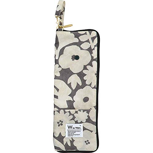 【2022年】Wpc. アンブレラケース 花と鳥チャコール 折り畳み傘袋 はっ水 防水 W016-128