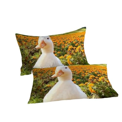 Housse de couette double finition premium impression 3D animaux en microfibre fine