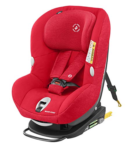 Maxi-Cosi MILOFIX 'Nomad Red' – Silla de auto isofix, R44/04, unisex, grupo 0 +/1 (0 – 18 kg), color rojo