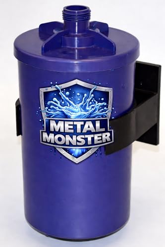 Metal Monster Garden Hose Filter Aquariums Hydroponics Gardening Ponds Pets Outdoor Use - Reduces Heavy Metals Lead Copper Iron Chlorine Chloramines Fluoride Sulfur Herbicides/Pesticides