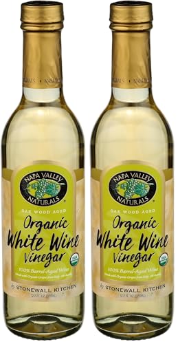 Napa Valley, White Wine Vinegar, Organic, 12.7 oz (Pack of 2)