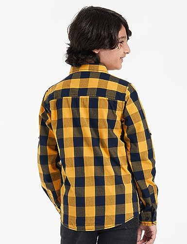 Image of Amazon Brand - Jam & Honey Boys Boys 100% Cotton Printed Half and Full Sleeves Shirt | Age 2-12 Years