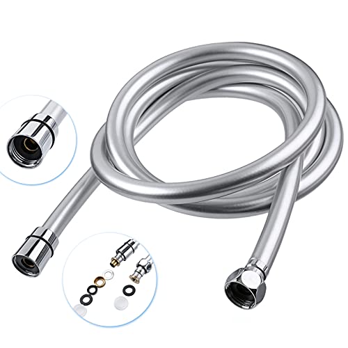 Baban 2M Flessibile Doccia, G1 / 2" Connettori, PVC Tubo, Adatto Maggior Parte doccia soffione, Facile da Installare e Resistente ad Alta Temperatura