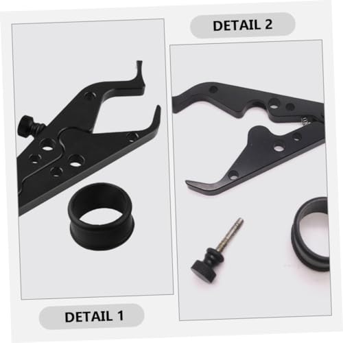 OSOLADY Motorcycle Throttle Assist Universal Fit Aluminum Throttle Clamp Cruise Control Lock Safety Stabilizer - Thumbnail 7