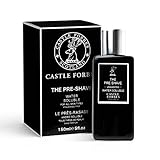 Castle Forbes Preshave Lotion, 5 fl. oz. | Unscented Pre Shave Conditioning Cream | Protects Skin From Razor Burn, Irritation | Luxury Beard Shaving Lotion For All Skin Types | Natural Beard Care