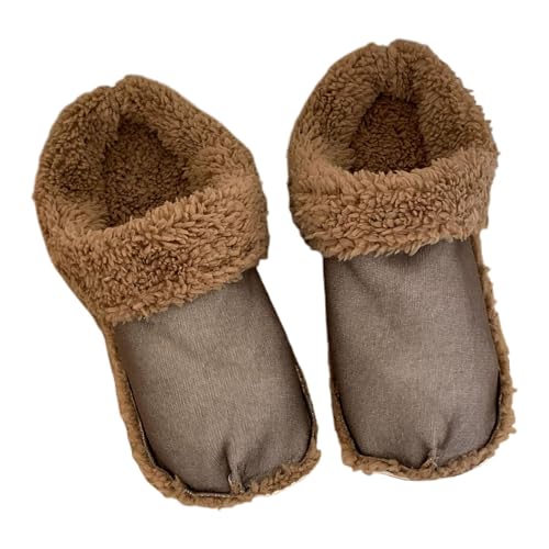 Palmilhas quentes, inserções de chinelo,1 par de inserções de sapato quentes de pelúcia - Forros pel