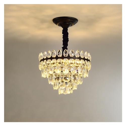 Plafonnier LED cristal pour habiller un petit couloir sombre