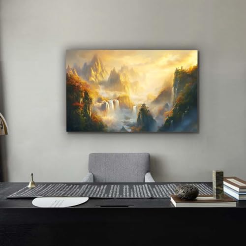 Affiche Esthétique Lever de Soleil pour Rompre la Monotonie