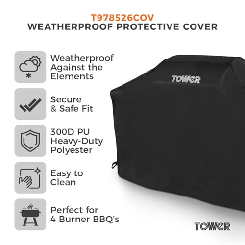 Housse de barbecue compatible Weber Char-Broil Outback grand format - 3