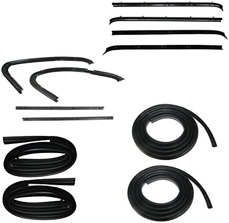 Amazon: Door Weatherstrip Rubber Seal Kit 12 Pc Set for 73-80 Chevy