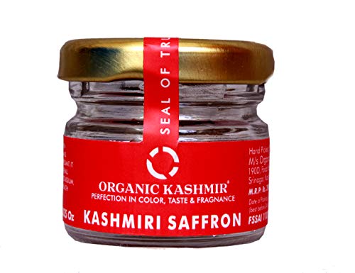 1% OFF on Organic Kashmir Saffron Certified Grade A1 Kashmir Premium Organic Kesar 1% OFF on Organic Kashmir Saffron Certified Grade A1 Kashmir Premium Organic Kesar
