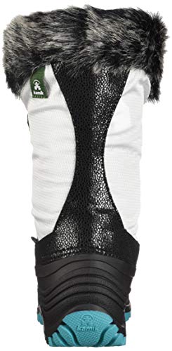 Kamik Girls Powdery2 Winter Boots,White,73