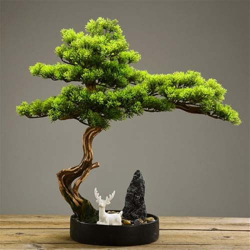 Plantas artificiales decorativas tipo planta falsa para sala de estar y recibidores 6