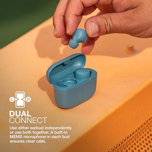 image for JLab Go Air Pop True Wireless Bluetooth Earbuds + Charging Case, Slate