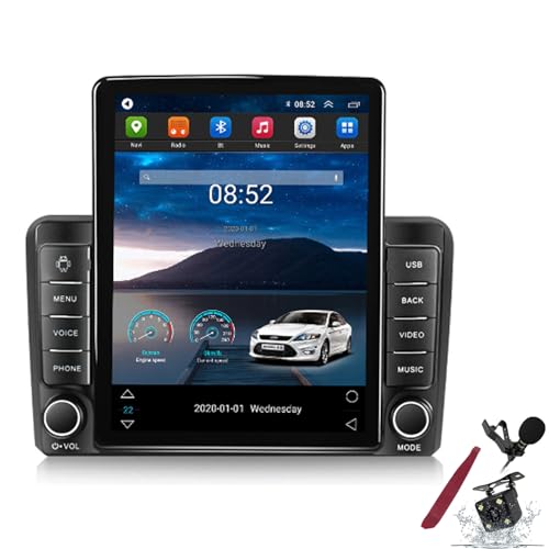Autoradio GPS Android 15 Audi A3 lecteur multimédia 5G WiFi Carplay avec écran 9,7 pouces