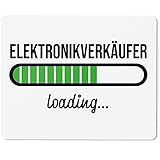 JUNIWORDS Mauspad Mousepad, Elektronikverkäufer Loading (6193641)
