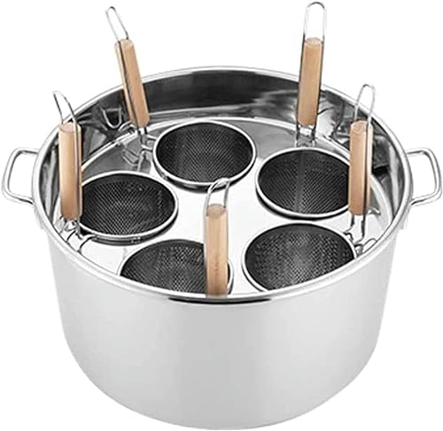 Ensemble d'inserts pour cuiseur à pâtes avec passoire intégrée pour cuisson rapide - 2