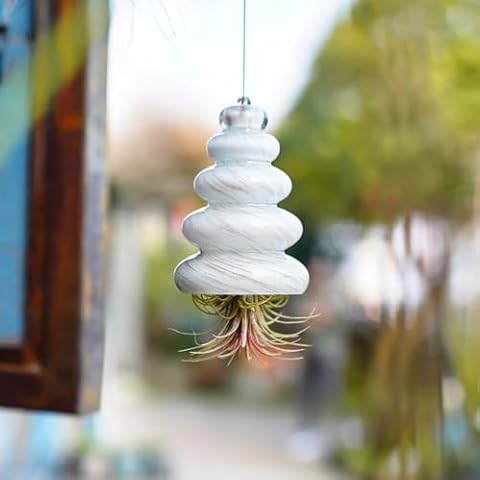H&D HYALINE & DORA Blown Glass Tree Planter Cover