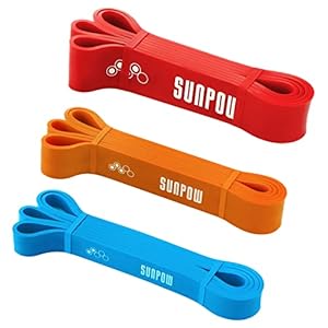 SUNPOW Pull Up Assistance Bands – Set of 5 R...