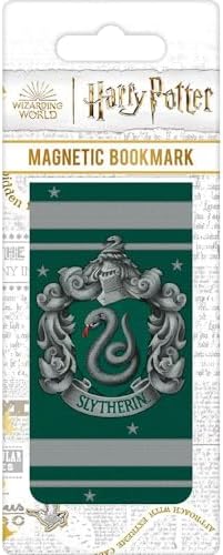 Pyramid Harry Potter Colourful Crest Slytherin Magnetic Bookmark image 2