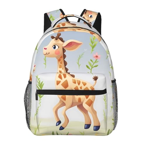 Sac à dos voyage ordinateur portable girafe léger bagage cabine pc