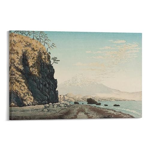 小林清親浮世絵画ポスター (3) オフィス ベッドルーム ダイニングルーム装飾 キャンバス 印刷 アートパネル24x36inch(60x90cm)