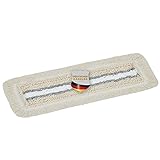 Okaei 1 Stück Wischmopp Bezug (50 cm) - Bodenwischer-Wischbezug für Krankenhäuser & Pflegeeinrichtungen - Wischer-Bezug mit optimalen Gleiteigenschaften für Ergonomisches Arbeiten - Beige &Grau
