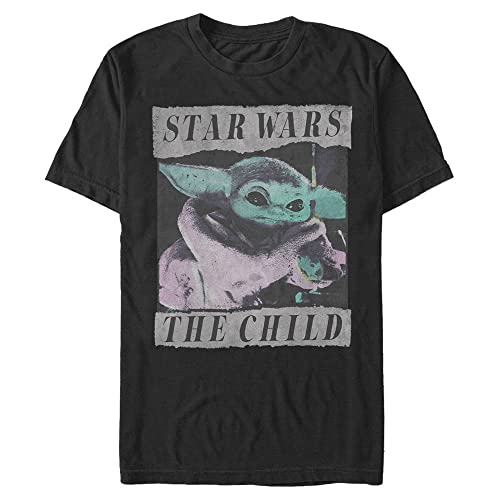 T-shirt Star Wars 4XL Coupe Tall Noir Anti-Remontée pour Homme Grand et Fort