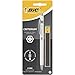 BIC Criterium Portaminas 2,00 mm - Cuerpo Blanco o Negro, Blíster de 1 + 6 Minas, Perfecto para Dibujo Técnico