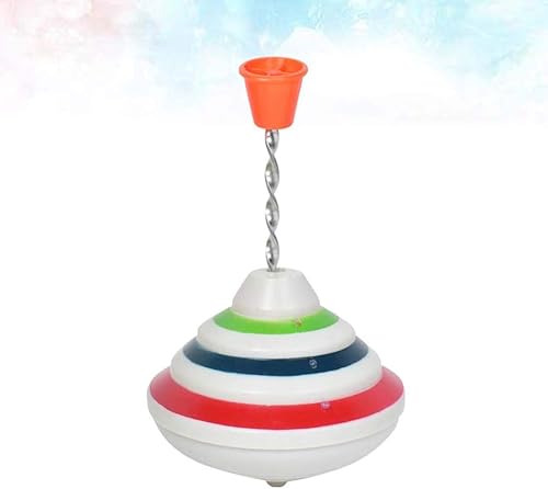 Miniatura 6 de Toyvian Juguete giratorio de música con luz LED giratoria, giroscopios, juguete para Pascua, cumpleaños, escuela, fiesta, recuerdo de juguete