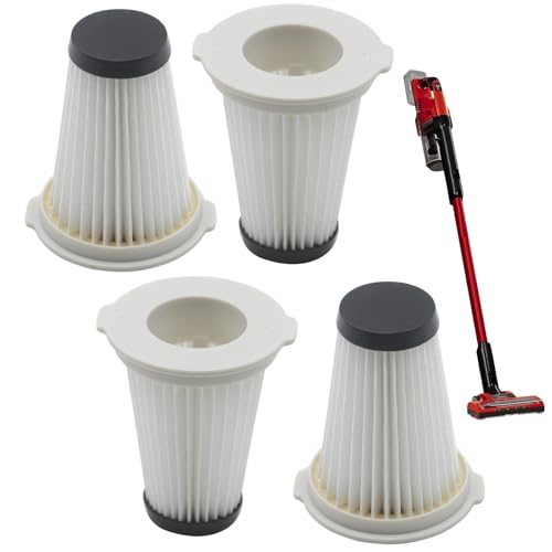 Beaufan 4 Pack Faltenfilter kompatibel mit Einhell TE-SV18 Li Cordless Handstaubsauger 2347180
