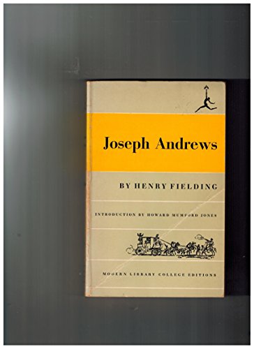 History of the Adventures of Joseph Andrews B000HNALJ0 Book Cover